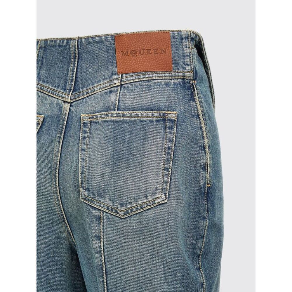 Mcqueen Jeans Woman Indigo - Picture 3 of 3